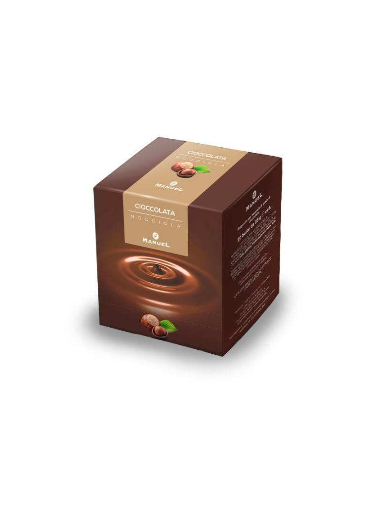 Chocolate con Avellana Display de 20 Sobres