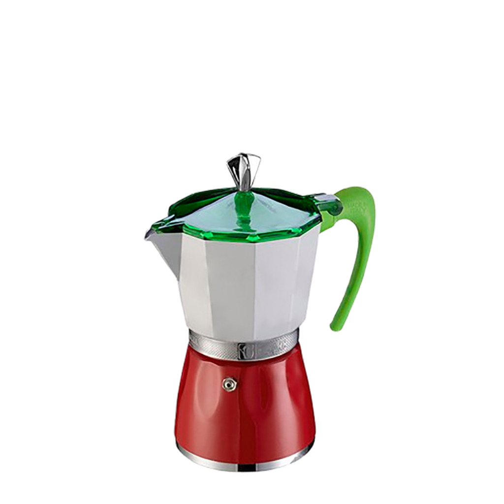 Cafetera Moka Tricolore 1 Taza – G.A.T. Italia